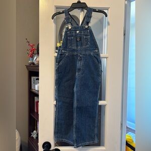 Boys  Lakin McKey Denim Overalls Size 5